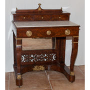 Table De Toilette En Acajou époque Restauration 1820-1830
