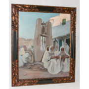 Tableau Orientaliste Signé Maurice Bouviolle Circa 1930