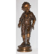 Bronze "la Première Culotte" Charles Anfrie (1833-1905)