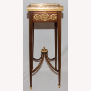 Sellette De Style Louis XVI Attribuée à F. Linke Circa 1890