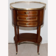 Table De Salon En Acajou époque Louis XVI