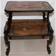 Table à Thé Japonisante Bailly, Théroux & Warth à Tours Circa 1880