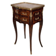 Table Chiffonière En Marqueterie époque Louis XV