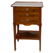 Table Chiffonnière écritoire époque Louis XVI