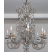 Lustre En Cristal Signé Baccarat Circa 1880