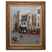 Rue Animée De Paris Jacques Bouyssou