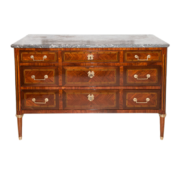 Commode époque Louis XVI estampillée J.B.VASSOU