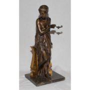 Bronze "femme à l'Antique" Signé Peiffer 1832-1886