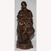 Bronze " Maternité" Signé Paul Dubois 1829-1905