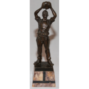 Bronze Le Buveur G Omerth Circa 1920