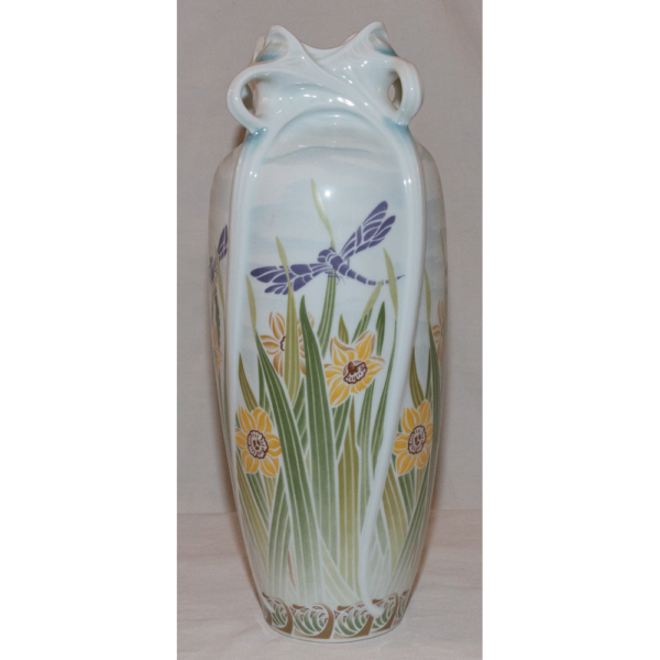 Vase Style Art Nouveau Limoges Haviland XXe