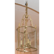 Lanterne En Bronze Doré Style Louis XVI