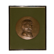 Médaillon En Bronze Du Général Bonaparte Boizot XIXe
