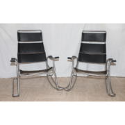 Paire de fauteuils à bascule Marcel Breuer 1950