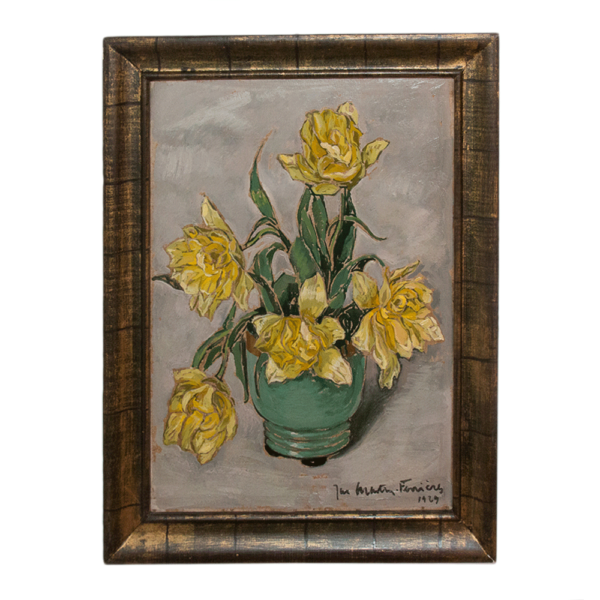 Bouquet De Tulipes Jacques Martin Ferrieres 1929