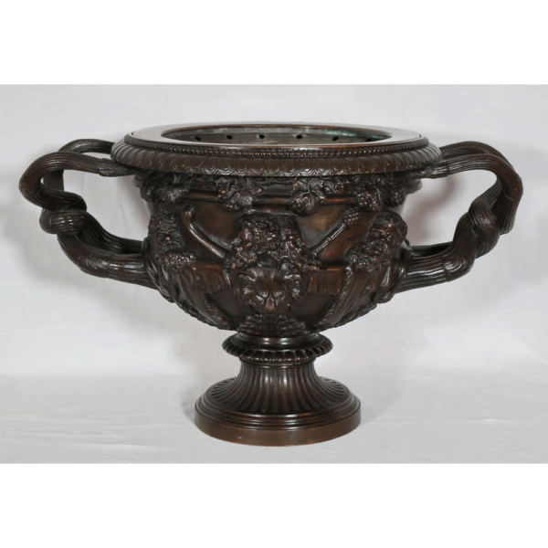 Coupe En Bronze Dit Vase De Warwick H Luppens XIXe Siècle