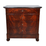 Petite commode en acajou époque restauration
