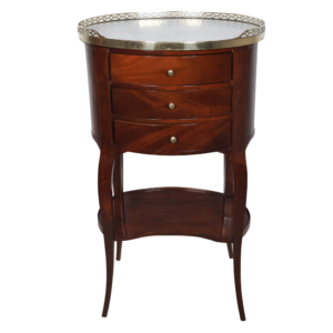 Table de salon en acajou époque Transition XVIII siècle