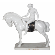 Lady Godiva groupe en porcelaine Anton Grath (1881-1956)