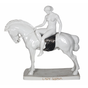 Lady Godiva groupe en porcelaine Anton Grath (1881-1956)