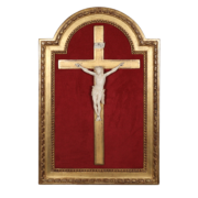 Christ en ivoire époque 19ème siècle