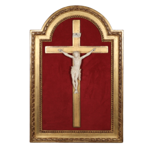 Christ en ivoire époque 19ème siècle