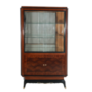 Vitrine en palissandre époque Art déco