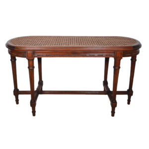 Banquette de piano style Louis XVI fin XIXe siècle