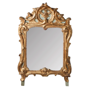 Miroir provençal en bois doré époque XVIIIe siècle