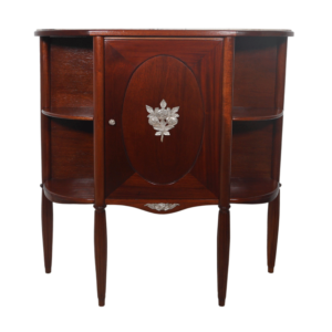 Console en acajou massif époque Art Déco
